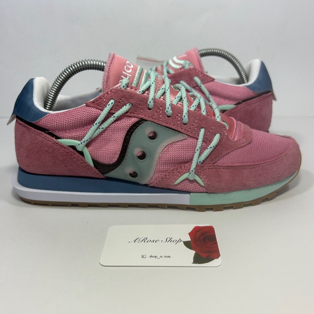 Saucony Jazz Abstract Collection ‘Rose Blue’ (S70528 8) Shoes Size: 8.5 M